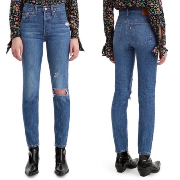 NWT Levi's Premium 501 Skinny 29" x 28" - Picture 2 of 14